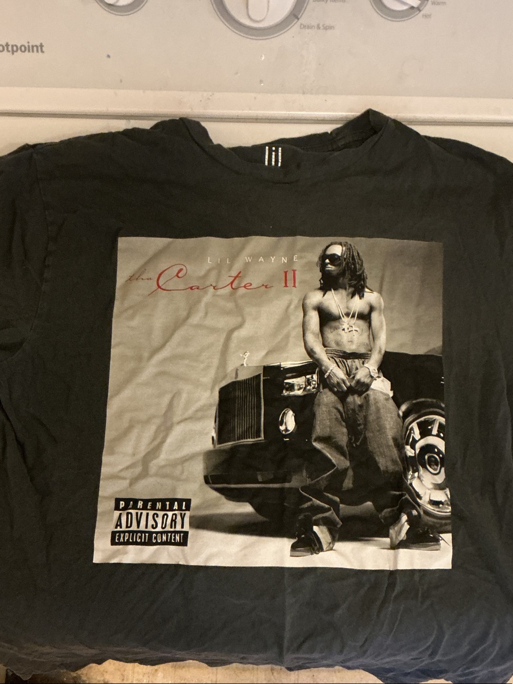 Lil Wayne The Carter II Graphic Tee - Black